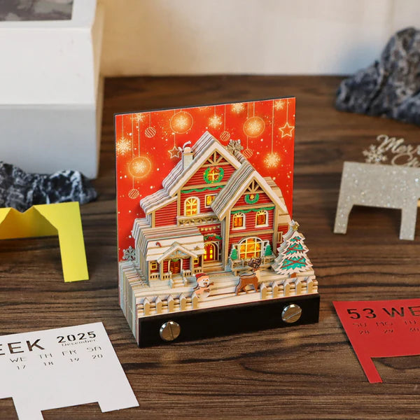 Calendra3D® 2026 - Christmas House