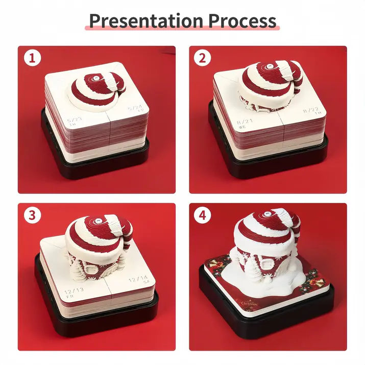 Calendra3D® 2026 - Christmas Hat