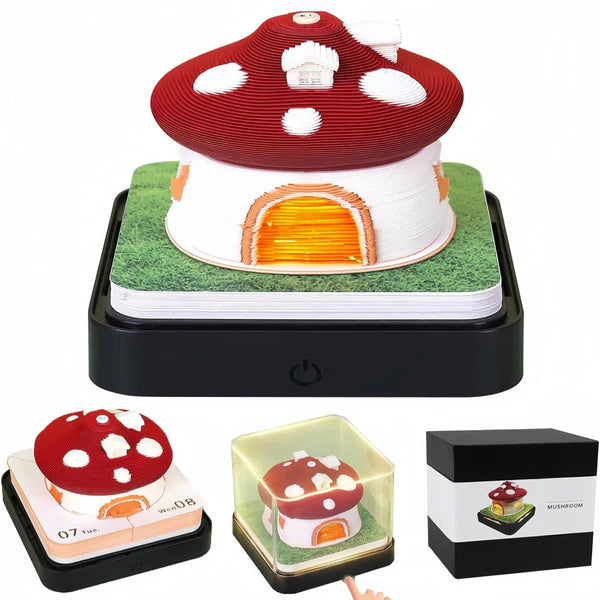 Calendra3D® 2026 - Mushroom