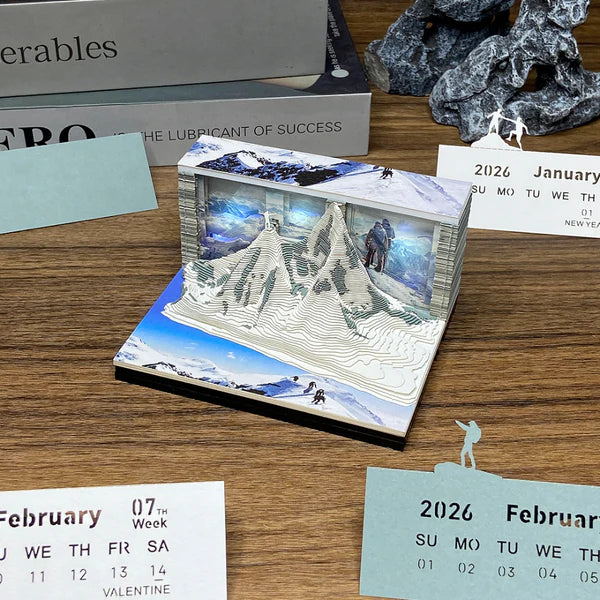 Calendra3D® 2026 - Mount Everest