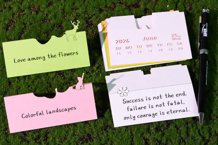 Calendra3D® 2026 - Green LED Tree House