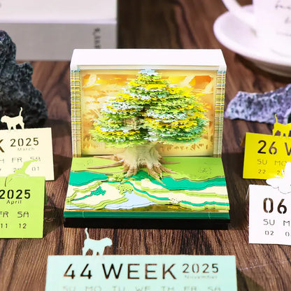 Calendra3D® 2026 - Peace Tree