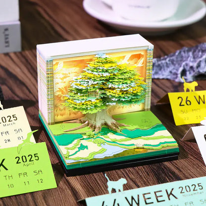Calendra3D® 2026 - Peace Tree
