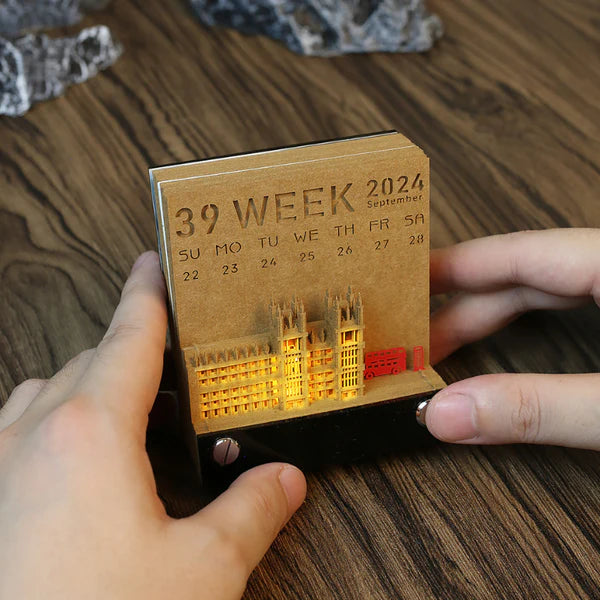 Calendra3D® 2026- Big Ben