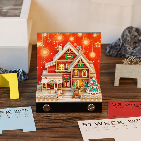 Calendra3D® 2026 - Christmas House