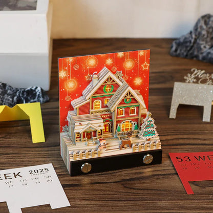 Calendra3D® 2026 - Christmas House