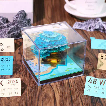 Calendra3D® 2026 - Tree Ocean