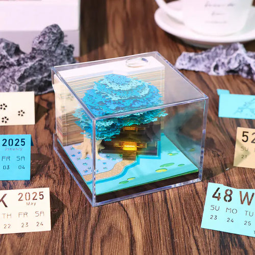 Calendra3D® 2026 - Tree Ocean