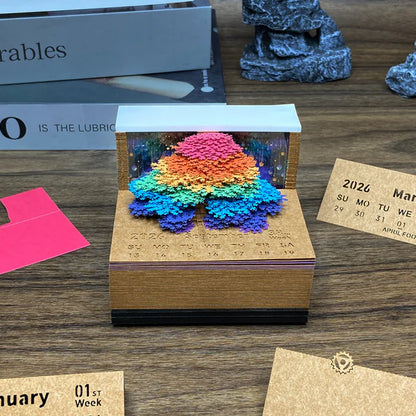 Calendra3D® 2026 - Chakra Tree