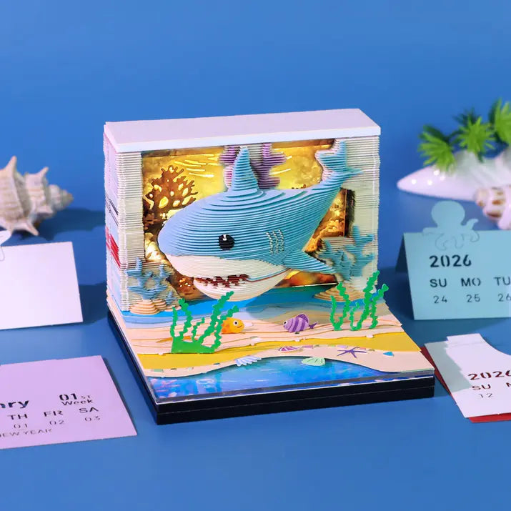 Calendra3D® 2026 - Sharky