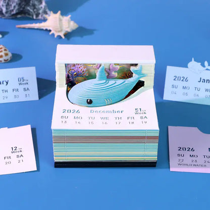 Calendra3D® 2026 - Sharky