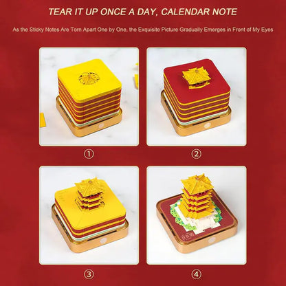 Calendra3D® 2026 - Pagoda