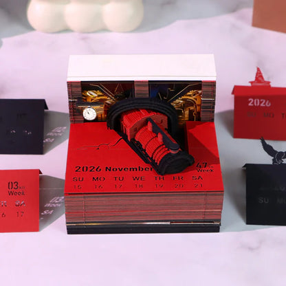 Calendra3D® 2026 - Magic Train