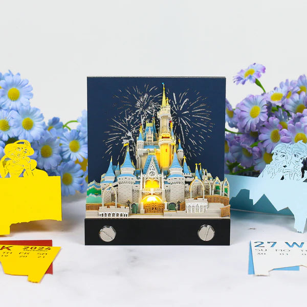 Calendra3D® 2026 - D'ney Castle