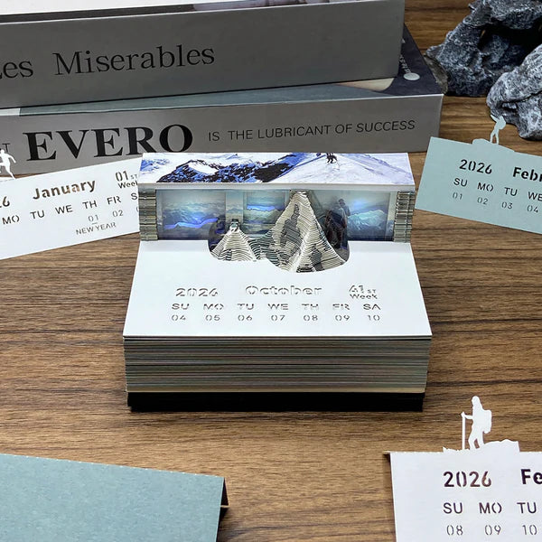 Calendra3D® 2026 - Mount Everest