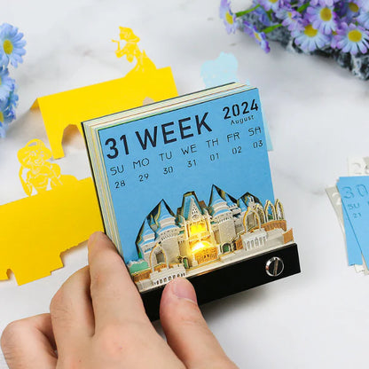 Calendra3D® 2026 - D'ney Castle