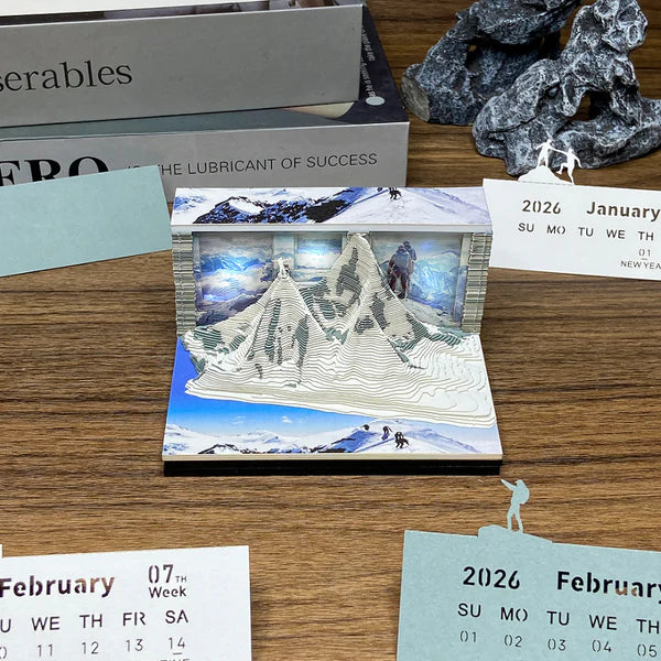 Calendra3D® 2026 - Mount Everest