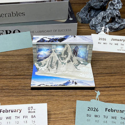 Calendra3D® 2026 - Mount Everest