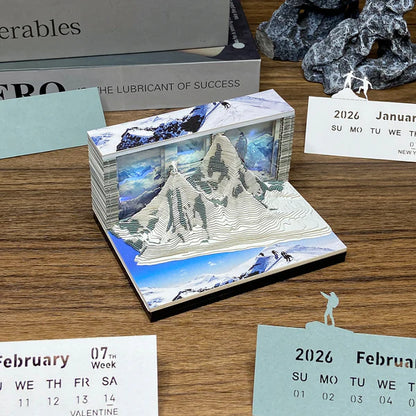 Calendra3D® 2026 - Mount Everest