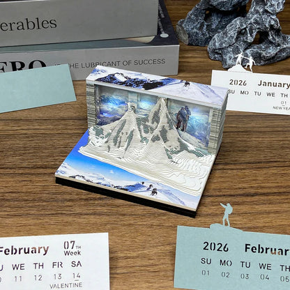 Calendra3D® 2026 - Mount Everest