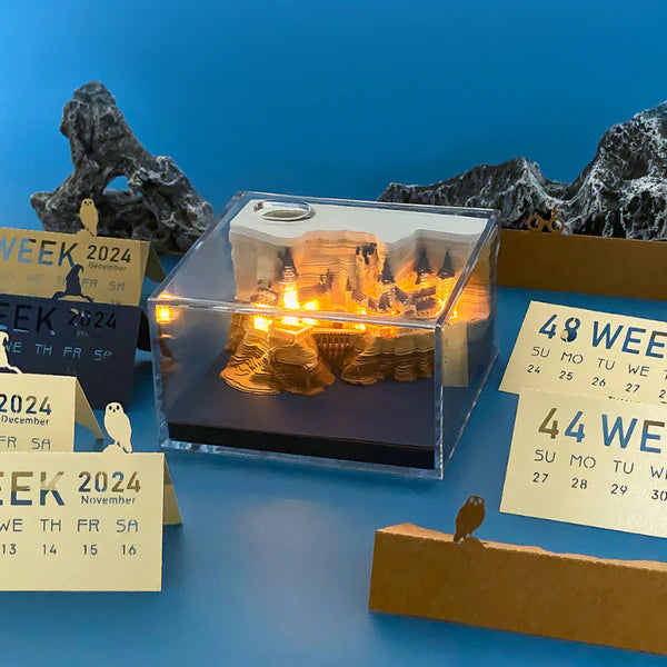 Calendra3D® 2026 - Hogwarts