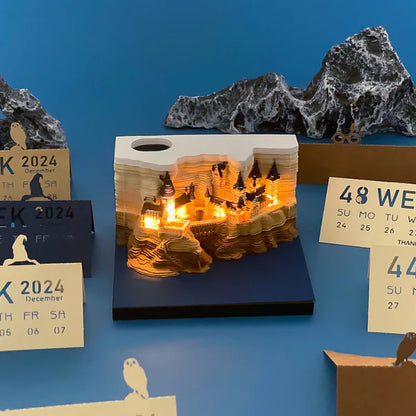 Calendra3D® 2026 - Hogwarts