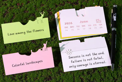 Calendra3D® 2026 - Green LED Tree House