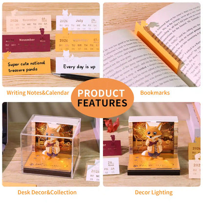 Calendra3D® 2026 - Zorro