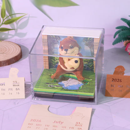 Calendra3D® 2026 - Sea Otter