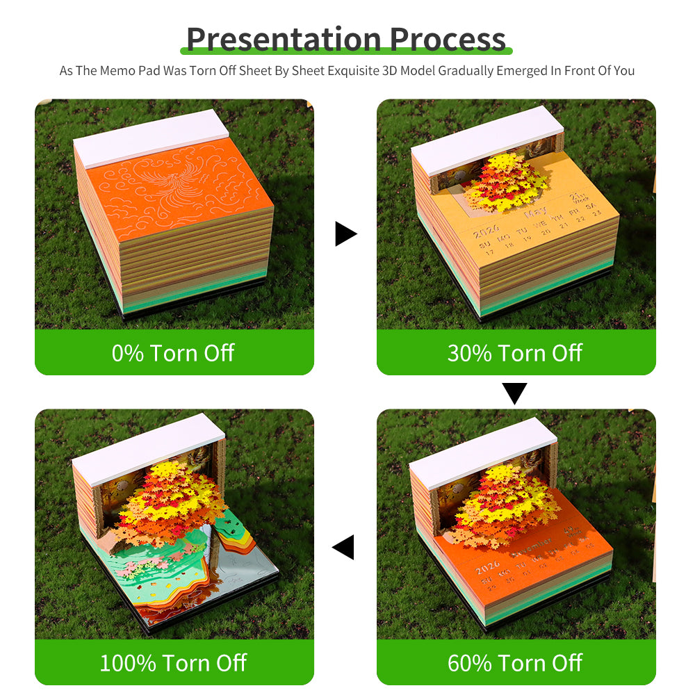 Calendra3D® 2026 - Orange Tree