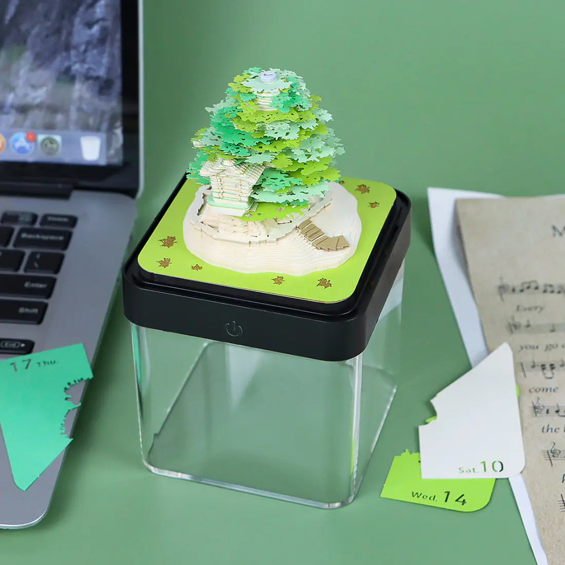 Calendra3D® 2026 - Green Tree