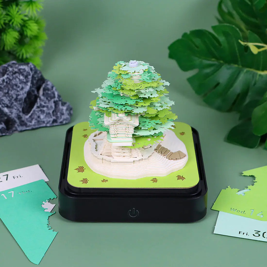 Calendra3D® 2026 - Green Tree